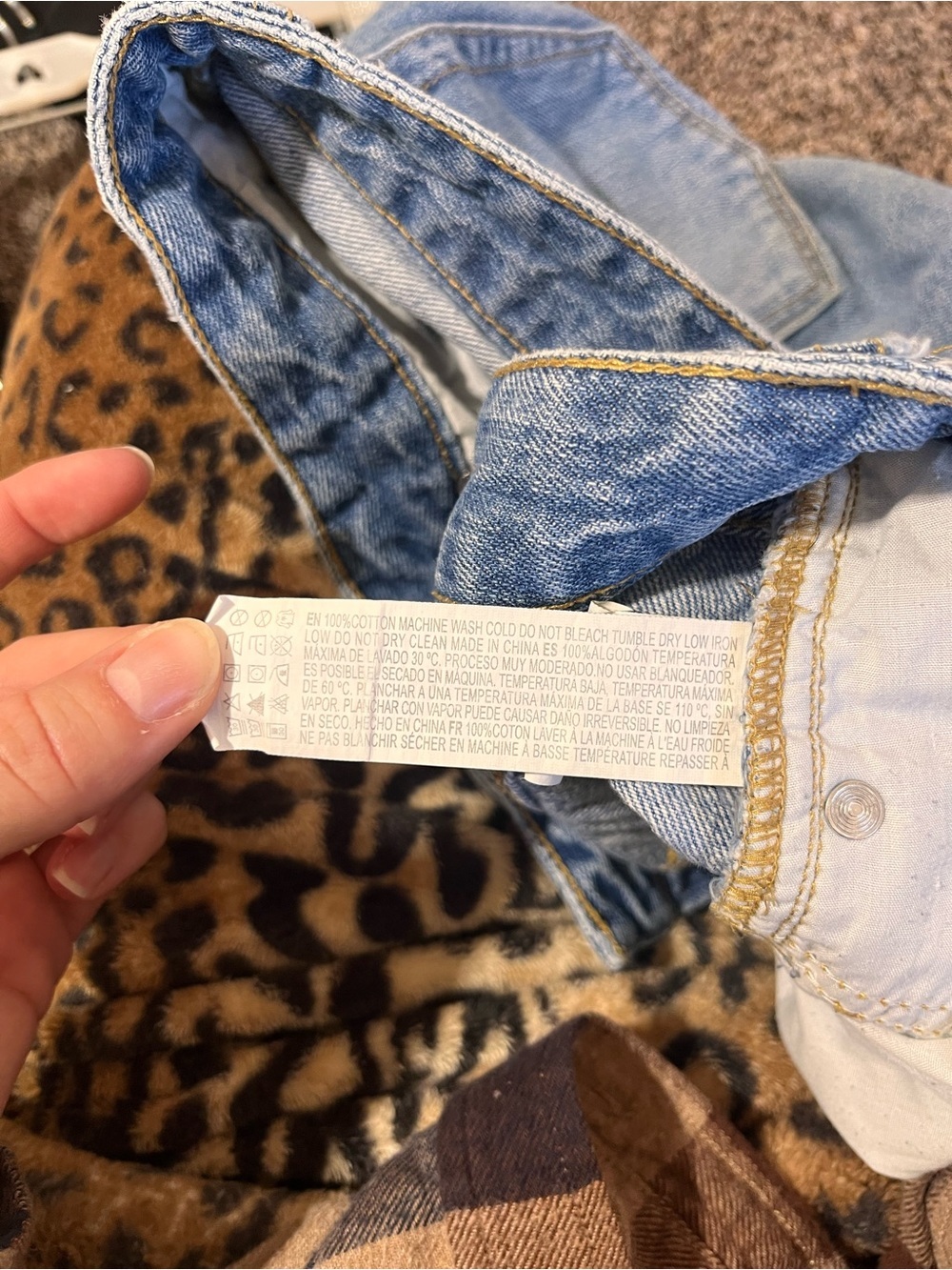 Forever 21 Classic Men's Denim Shorts Jorts - Picture 9 of 9